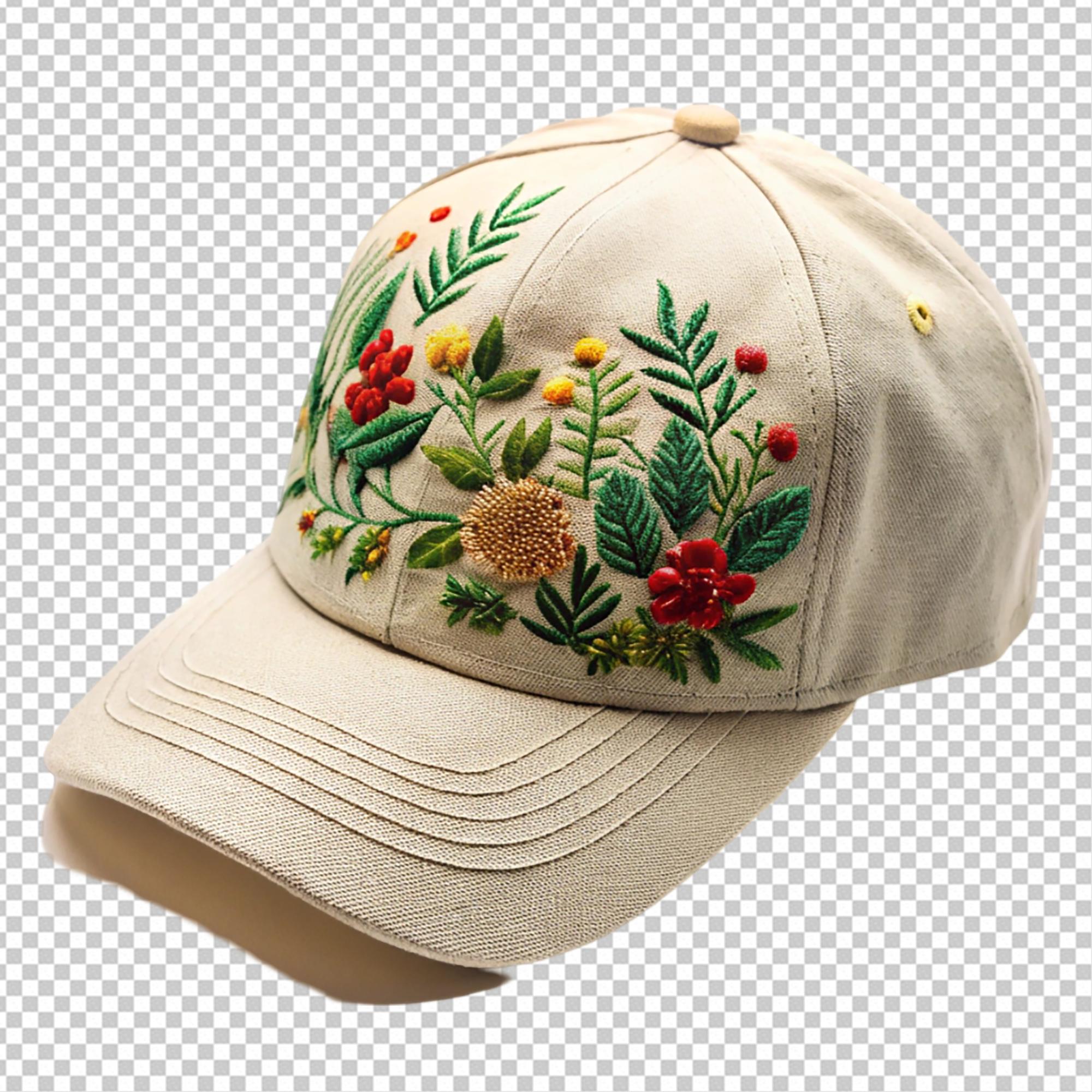 Stampa digitale e ricamo combinati su cappello